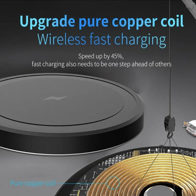 GMG 30W Magnetic Wireless Charger Pad (MagSafe Compatible for iPhone)