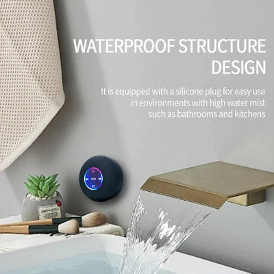 GMG Waterproof Bluetooth Shower Speaker (IPX4)