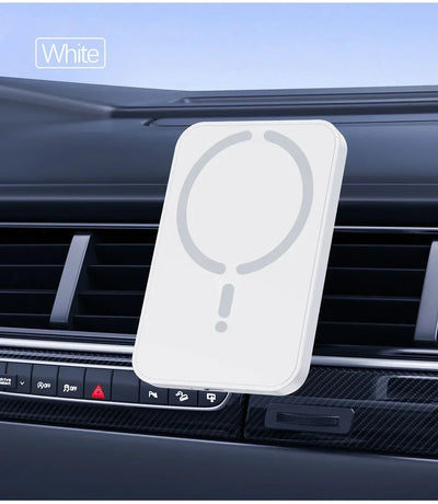 GMG Smart Magnetic Wireless Car Charger (30W Fast Charging + Secure Mount)